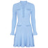 Spring Autumn Fashionable Knitted Heavy Industry Beaded Slim Fit Slimming Long Sleeves Dress by Ragazza