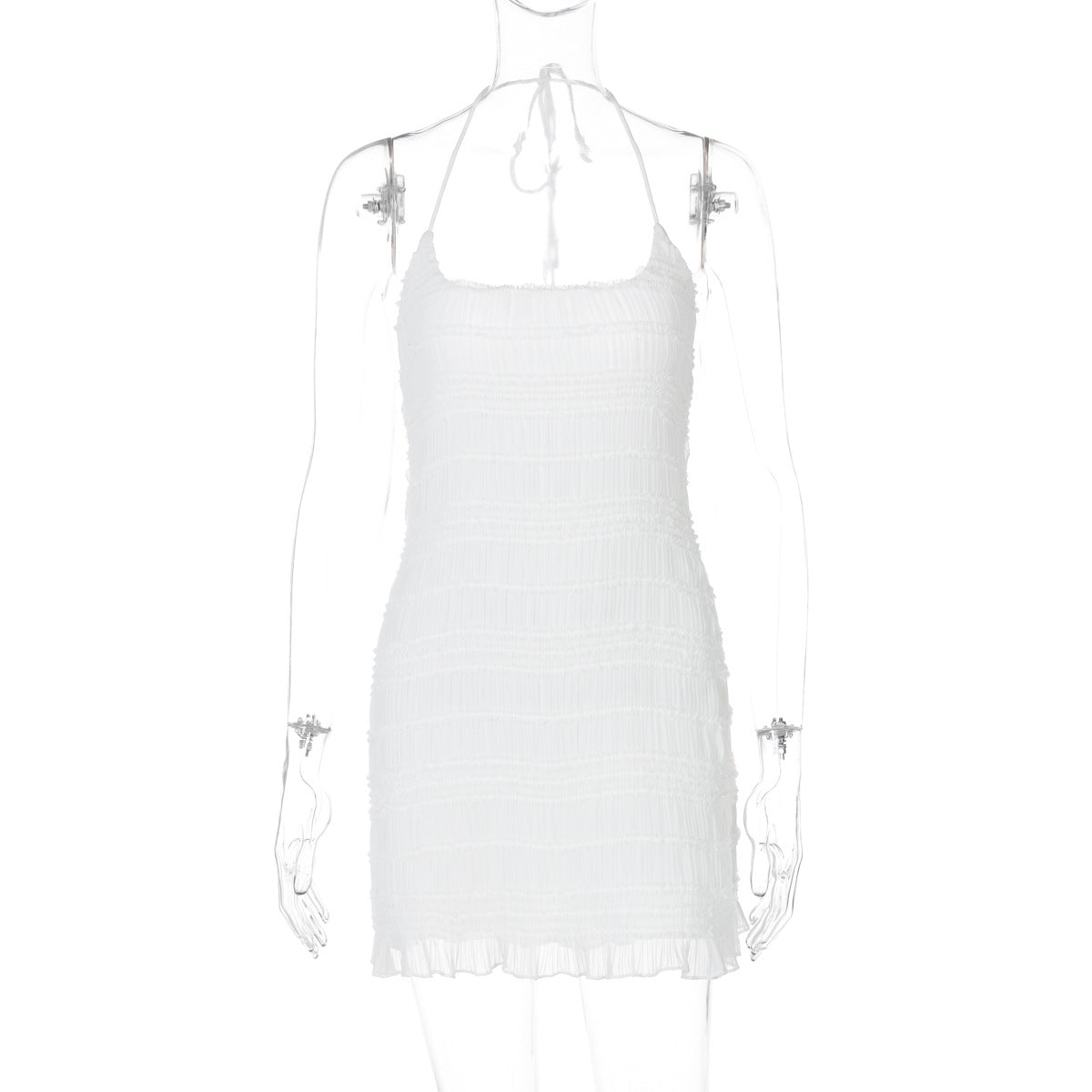 Women Clothing Fresh Sweet Sexy Halter Slim Short Dress by Ragazza