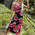 Summer Women Printed Mid Length Strap Dress by Ragazza