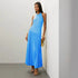 Summer Women Clothing Casual Pleated Cloth Halter Dress by Ragazza