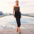 Suspender Tube Top Backless Sleeveless Split High Waist Dress Party Midi Dress Dress by Ragazza
