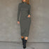 Sexy Advanced Long Sleeved Hip Dress Women Clothing Autumn Winter by Ragazza