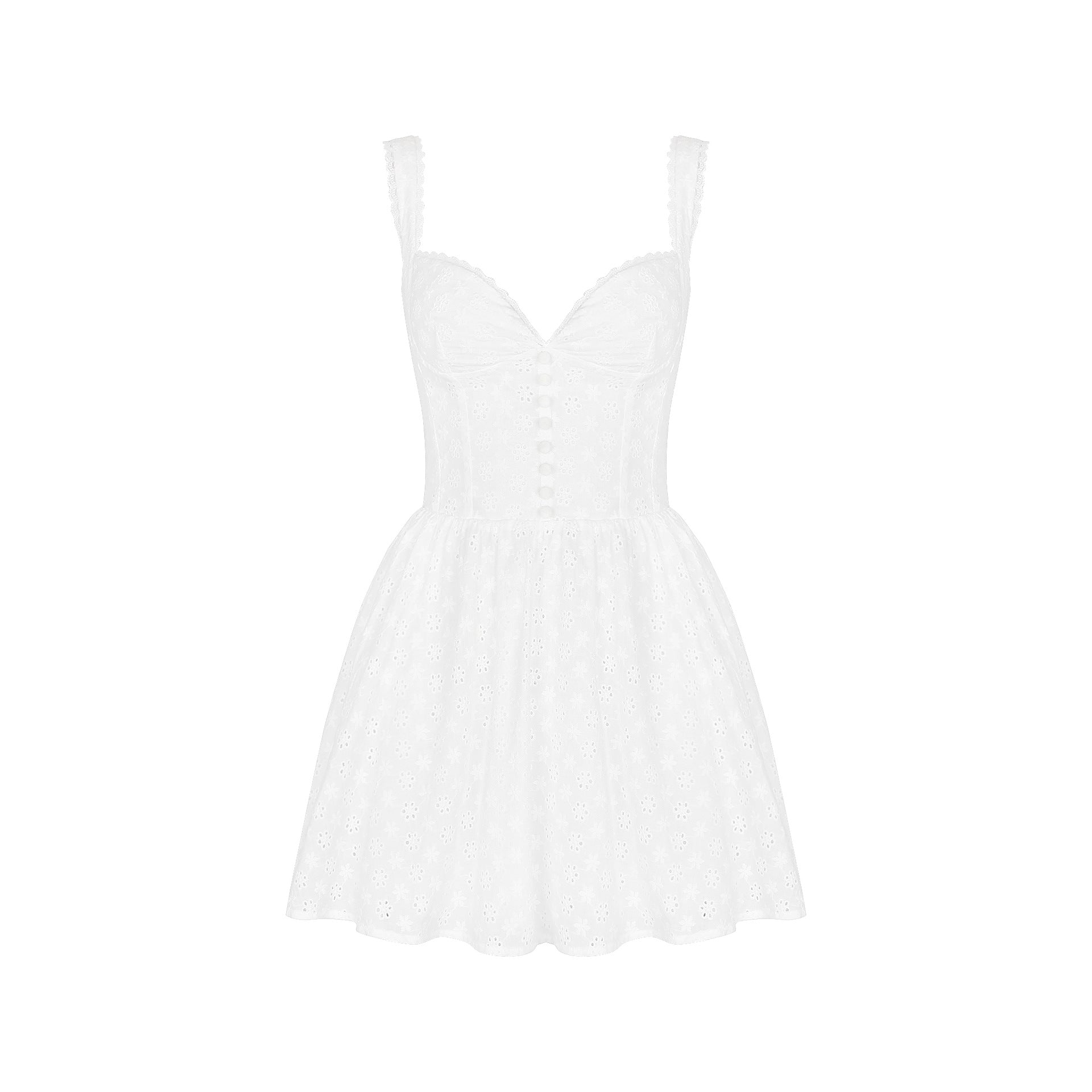 Dress Sexy V neck Lace Strap Dress Sexy White with Printed Pattern Sexy Women Clothing by Ragazza