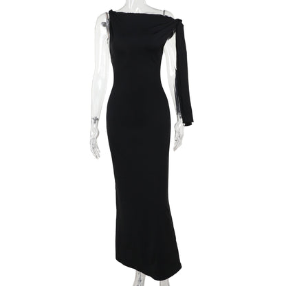Spring Elegant Sexy Sheath Dress Simple Lace up Dress Women Clothing by Ragazza