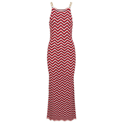 Summer Sleeveless Elastic Hip Slim Fit Slimming Knitted Cami Dress  DestGlow