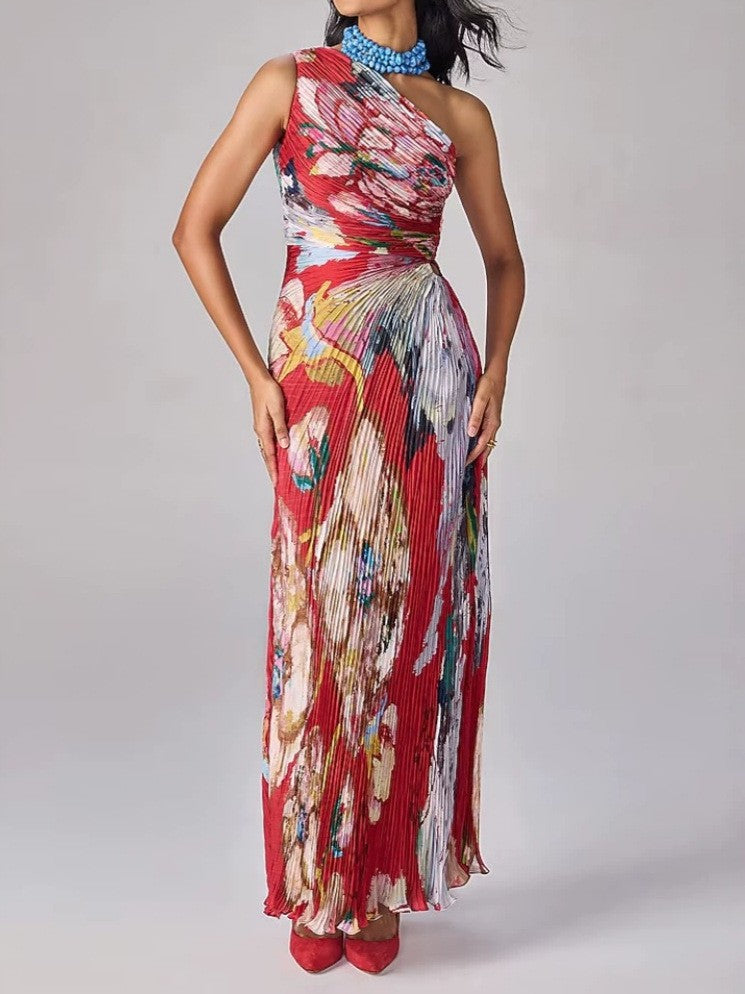 Women Clothing Special Interest Design Printed Vacation Printed Dress  DestGlow