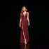 Evening Dress High Slit Backless Sequ Slim Fit Fishtail Maxi Dress Spring by Ragazza