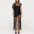 Spring Autumn Lace Pull Elastic Dress Casual Party Dress by Ragazza