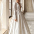Dress Socialite White Satin Slim High French Dress by Ragazza