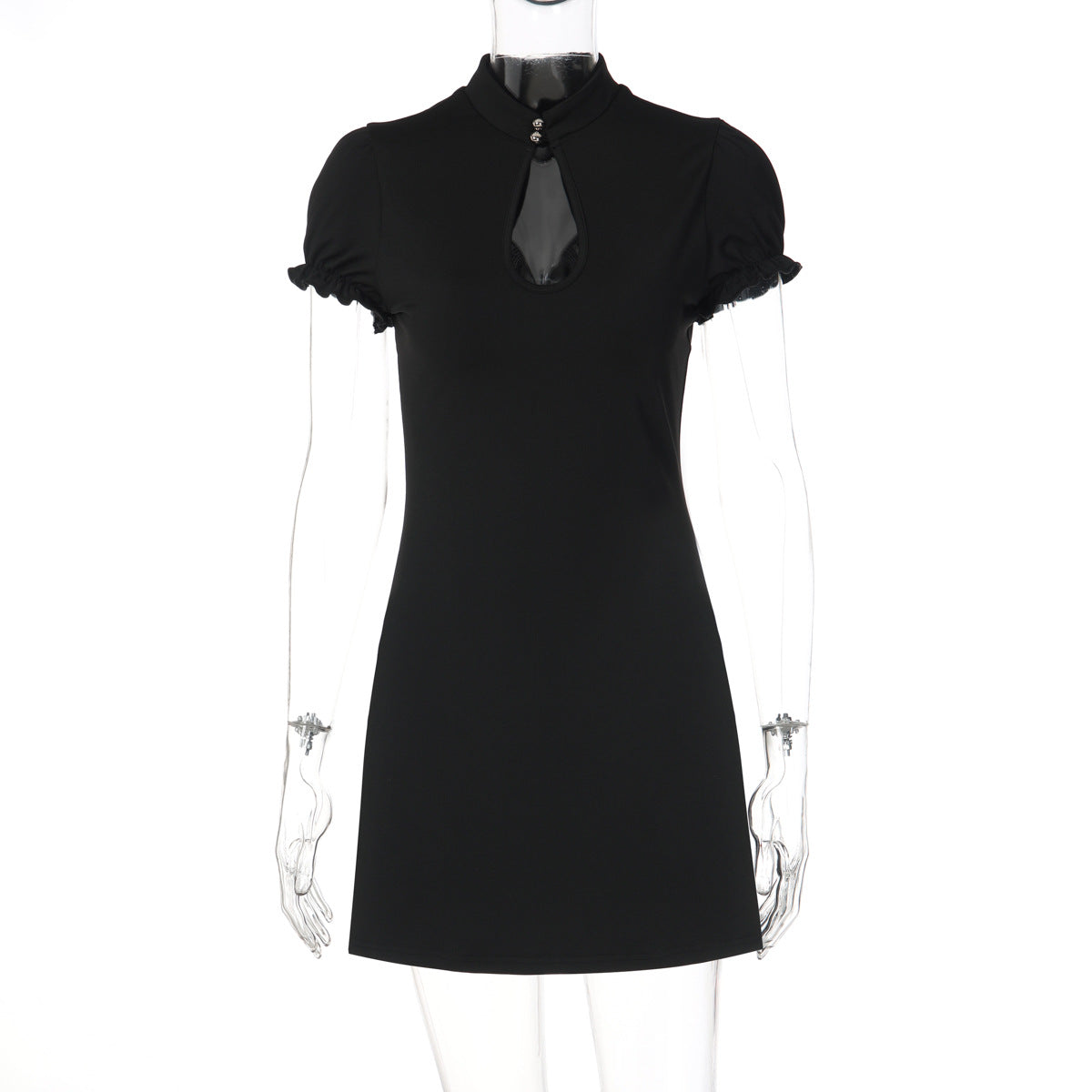 French Sexy Sheath Nightclub Dress Women Spring Sexy Slimming Sexy Short Sleeve by Ragazza