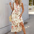 Dress Summer Women Printed Sleeveless Dress by Ragazza