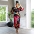 Women Wear Lantern Sleeve Pleated Dress by Ragazza
