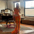 Spring Women Clothing Suspenders Personality Stitching Mesh See through Sexy Slit Dress by Ragazza