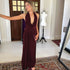 Women lothing Autumn Sexy Tube Top Halter Backless Slim Dress by Ragazza
