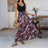 Women Clothing Summer Casual Holiday Floral Print Strap Dress by Ragazza