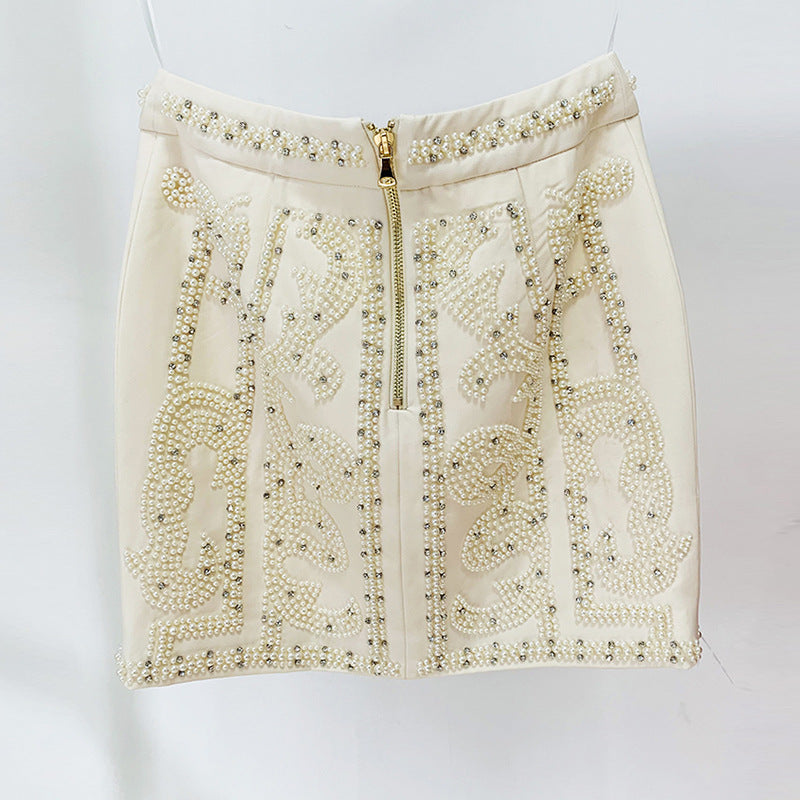 Goods Stars Heavy Industry Beads Diamond Metal Sheet Halterneck Vest Top Dress by Ragazza