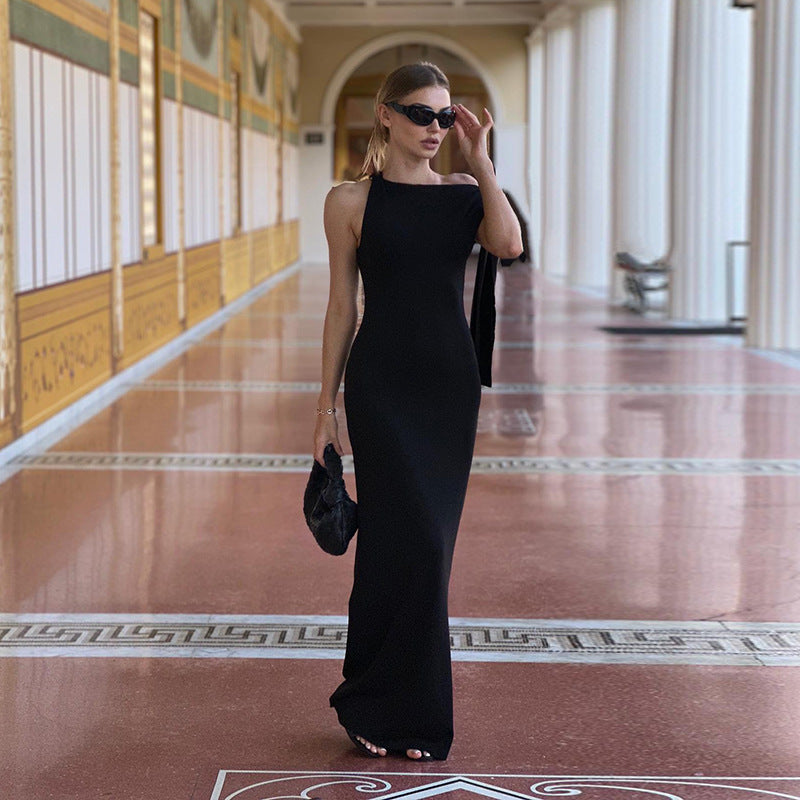 Spring Elegant Sexy Sheath Dress Simple Lace up Dress Women Clothing by Ragazza