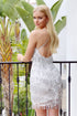 Women Clothing Summer Dress Sexy Sheath Sequined Tassel Nightclub Cami Dress by Ragazza