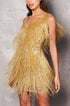 Tassel V-neck Vest Dress Exclusive by Ragazza