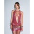 Women Summer Sexy Metal Sequ Colorful Sexy Slim Fit Backless Party Dress by Ragazza