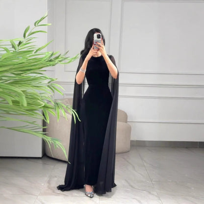 Autumn Winter Women Clothing Middle East Velvet Sheath Sleeve Dress by Ragazza