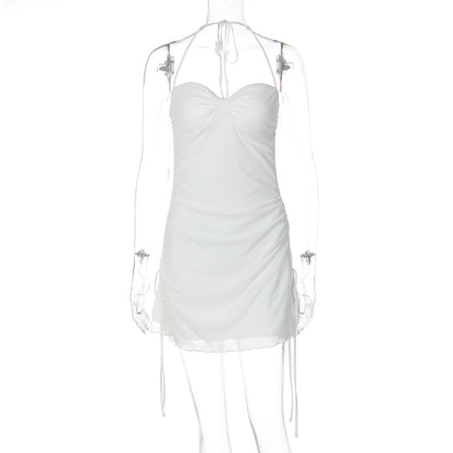 Women Clothing Spring Sexy Halter Strap Skinny Sheath Dress by Ragazza