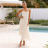 Women Clothing Floral Sexy Strap Backless Vacation Dress by Ragazza
