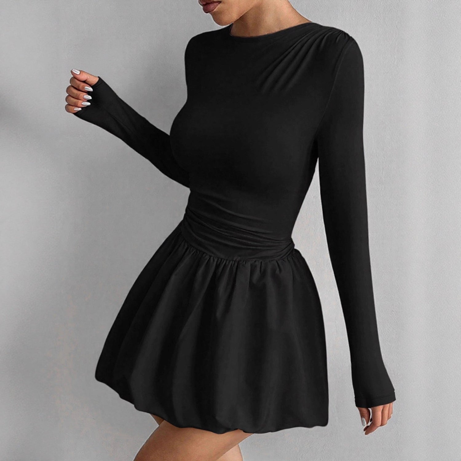 Women Bud Dress Sexy off the Shoulder Solid Color Tube Top Sleeveless by Ragazza