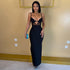 Solid Color Slim Fit Women Backless Sexy Back Slit Hip Dress Wrapped Chest Hiking Dress  DestGlow