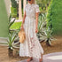 Summer Casual Lace Cardigan Single Breasted Dress Women by Ragazza