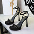 Sexy Party Open Toe Women Strap Shoes Super High Heel Waterproof Platform Stiletto Hollowed Sandals Women  DestGlow