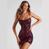 Women Sexy Sequ Dress Summer Sequin Party Dress by Ragazza