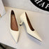 French Work Comfortable All Match Office Work Pointed High Heels Women Stiletto Heel Non Wear Feet Classy Shoes  DestGlow