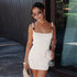 Women Clothes Dress Casual Waist Tight Slimming Sexy Suspender Dress by Ragazza