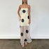 Elegant Women Slim Dress Sexy Backless Spaghetti Straps Maxi Dress by Ragazza