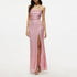 Spring Summer Dress Sleeveless Cami Dress Slim Fit Sheath Sequined Dress by Ragazza