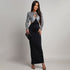 Women Clothing Hollow Out Cutout out Design Sequin Stitching Elegant Dress Maxi Dress by Ragazza
