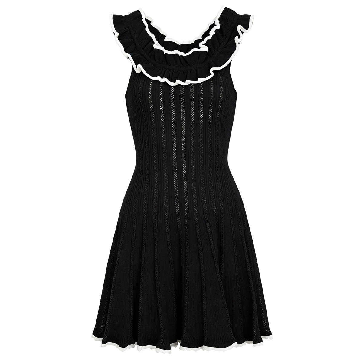 Summer Sleeveless Camisole Dress Short High Quality Knitted a Expansion Dress Women  DestGlow
