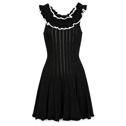 Summer Sleeveless Camisole Dress Short High Quality Knitted a Expansion Dress Women  DestGlow