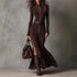 Fall Elegant Graceful Zipper Collared Jumpsuit by Ragazza