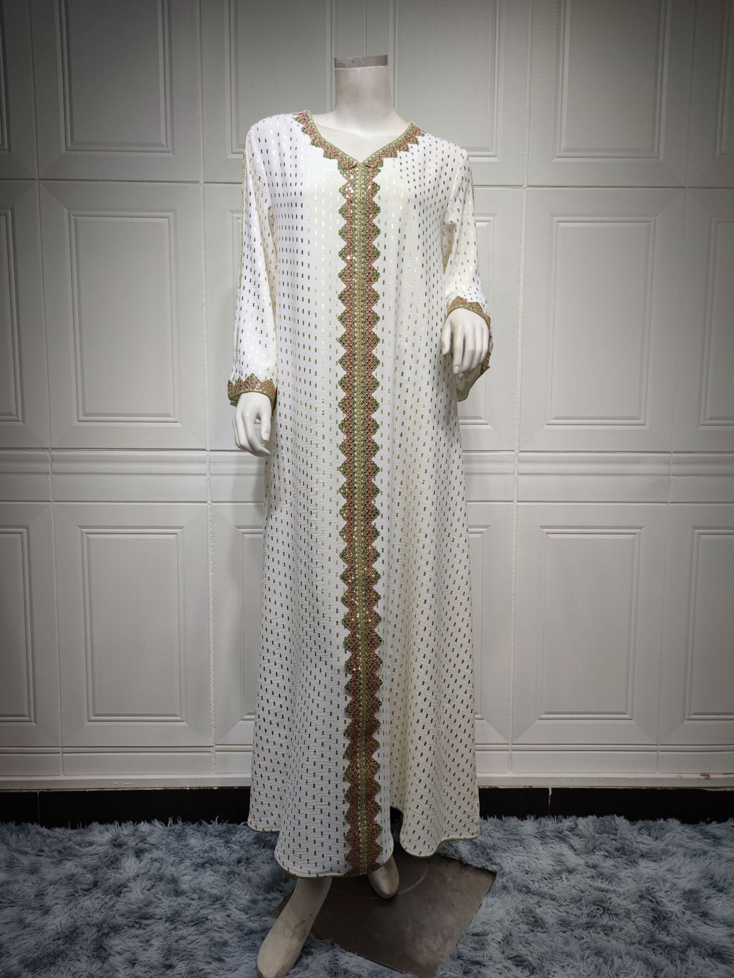 Middle East Women Clothing Autumn Gilding Muslim Gown by Ragazza