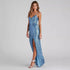 Sequin Sling Dress Summer Host Cocktail Sexy Prom Evening Dress by Ragazza