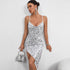 Women Clothing Sexy Backless Sequin Sling Dress Summer by Ragazza
