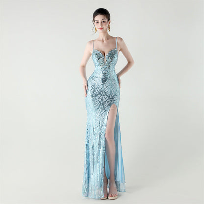 Bead Tube Craft Boning Corset Lace Waist Controlled Sequined Slim Slimming Cocktail Evening Dress by Ragazza