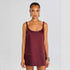 Spring Summer Rhinestone Satin Strap Dress Casual Vacation Short Dress by Ragazza