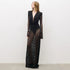 Autumn Winter French Lace Long Sleeve Lining Dress Women Clothing Dress Sexy Evening Dress Christmas by Ragazza
