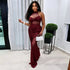 Women Clothing Summer Solid Color Casual Mesh Stitching Sleeveless Twisted Pleated Maxi Dress  DestGlow