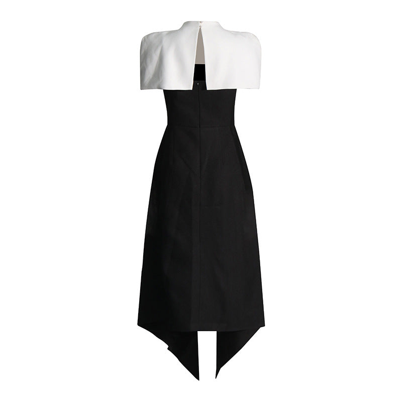 Elegant Vietnam Special Interest Design Detachable Pullover Patchwork Cami Dress Women Summer Slit Dress Women by Ragazza
