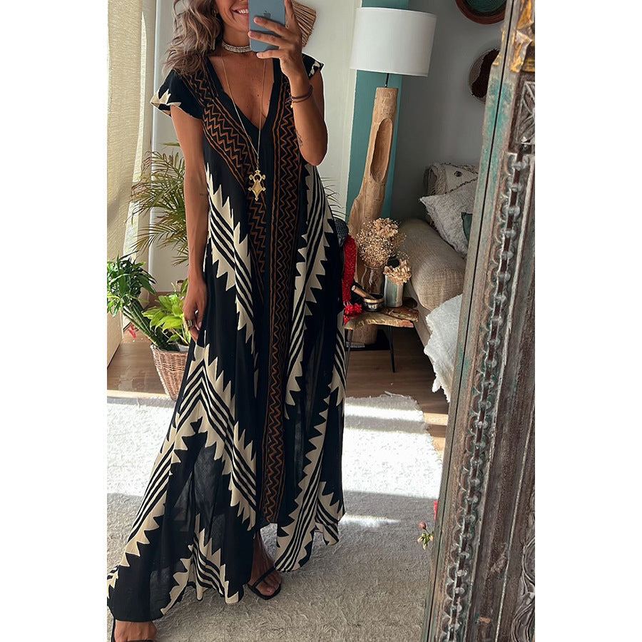 Casual Dress Holiday Women Loose Dress by Ragazza