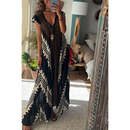 Casual Dress Holiday Women Loose Dress by Ragazza